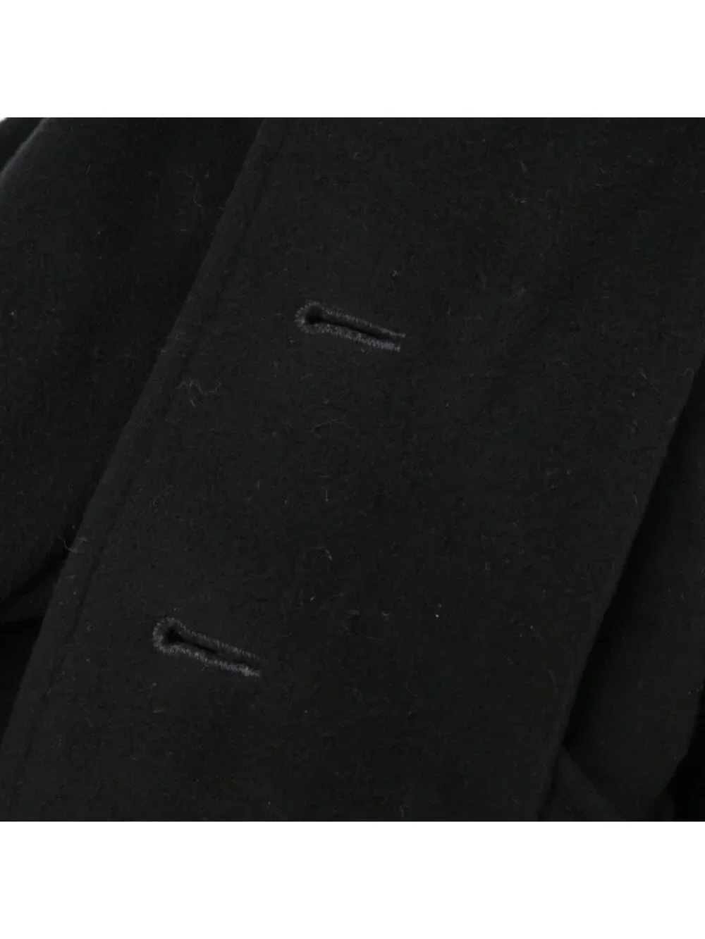 Chanel 94A CC Logo Button Cashmere Long 38